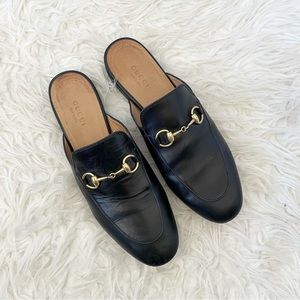 Gucci Princetown Horsebit Leather Slipper Mule Black
Size 36.5